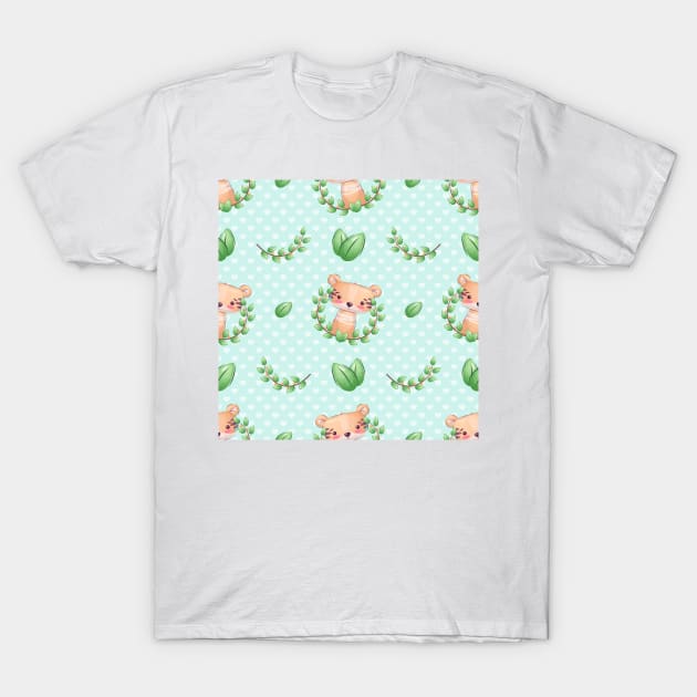 Cute bear T-Shirt by O2Graphic